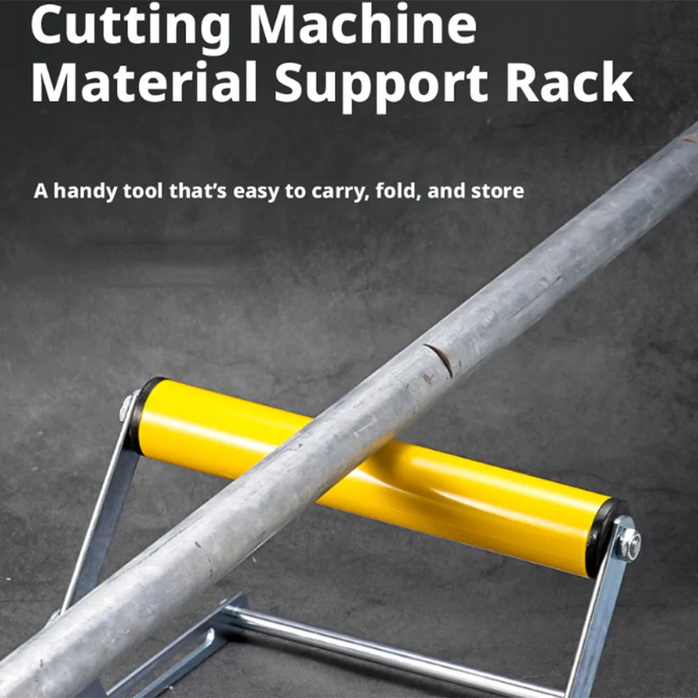 Adjustable Height Table Saw Roller-Stand Attachment, Cutting Machine Miter Saw Roller Support Stand for Woodworking Support Frame
