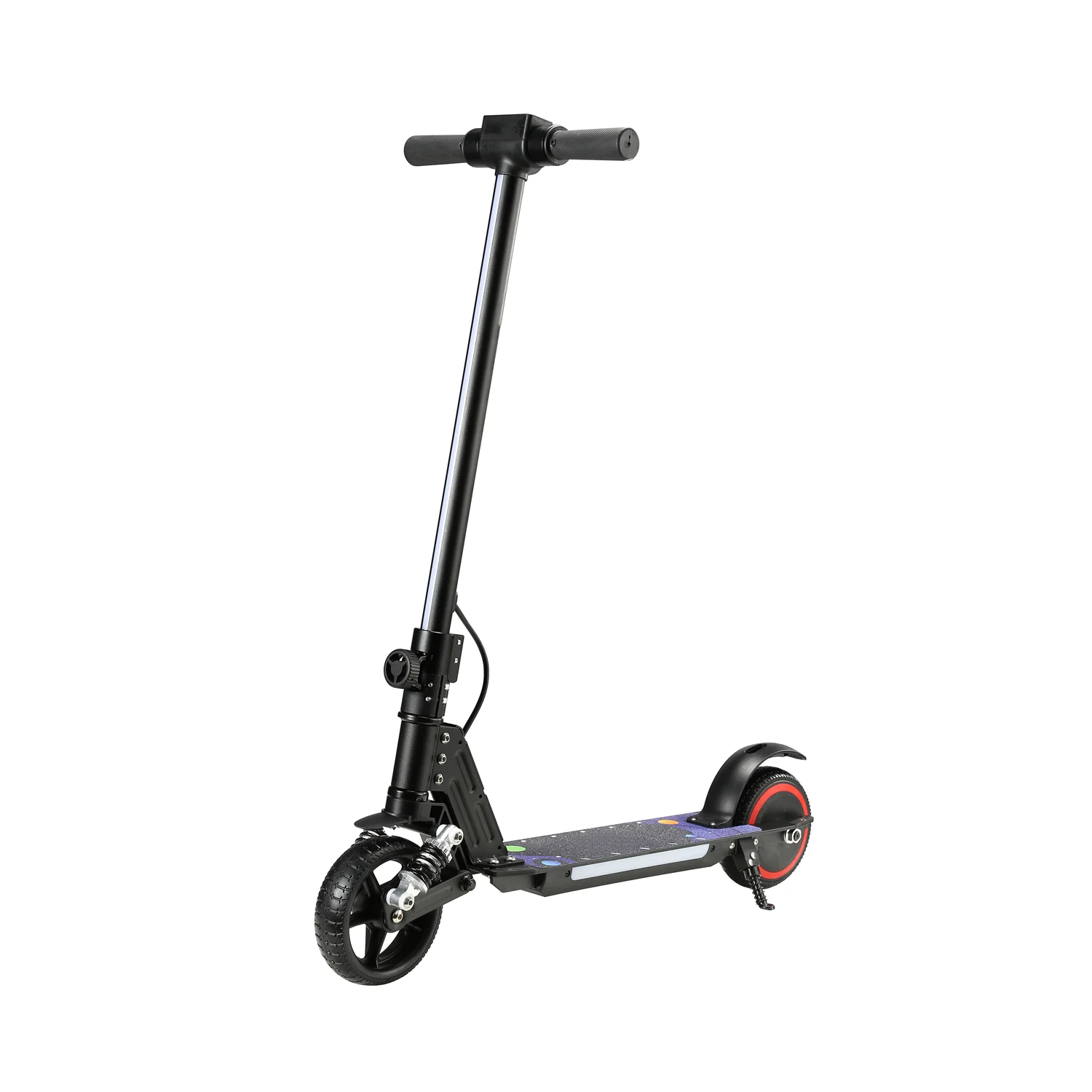 Simate S5 cadeau d'anniversaire enfants pliable Escooter 130W 24V2.5AH e-scooter 6.5 pouces pneu ville Scooters électriques