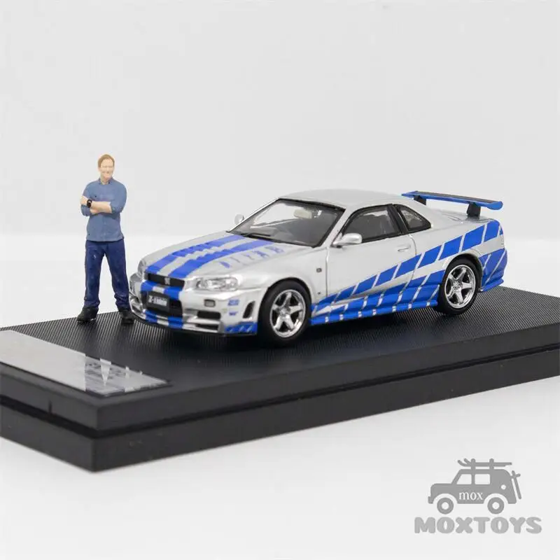 Stance Hunters SH 1:64 Nissan Skyline R34 GTR Z Tune Nismo Diecast Model Car