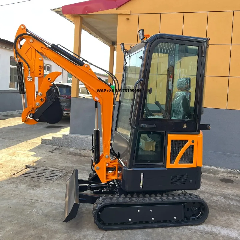1T 1.8T 2T 2.5T 3T 3.5T Garden Home Farm Hydraulic Crawler Micro Small Mini Excavator Digger Bagger