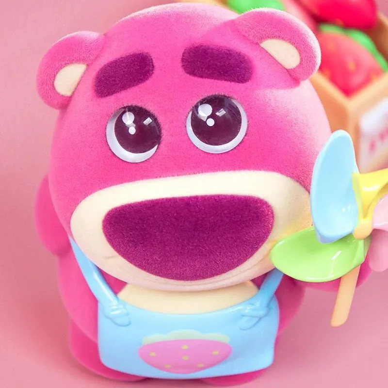 Toy Story 3 Lotso Handmade Blind Box Strawberry Orchard Series Desktop Ornament Mysterious Box Children Birthday Gifts Christmas