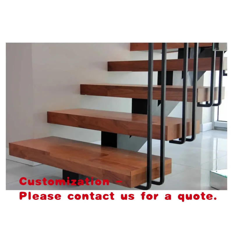 custom.No MOQ Hight Quality Straight Stairs Hot Sale Made in China Stairs