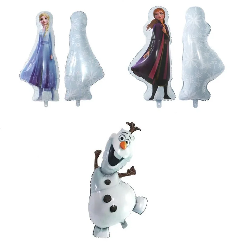 Decorazioni di compleanno congelate Elsa Frozen Birthday stoviglie usa e getta piatto tazza tovagliolo tovaglie palloncini forniture per feste