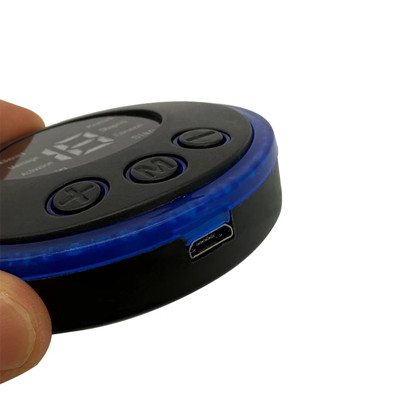 Elektrisch Intelligent 14-niveaus Voetontspanning Massager LCD-scherm 8 modi Oplaadbare draagbare voetpad Cervicale nekmassage-patch