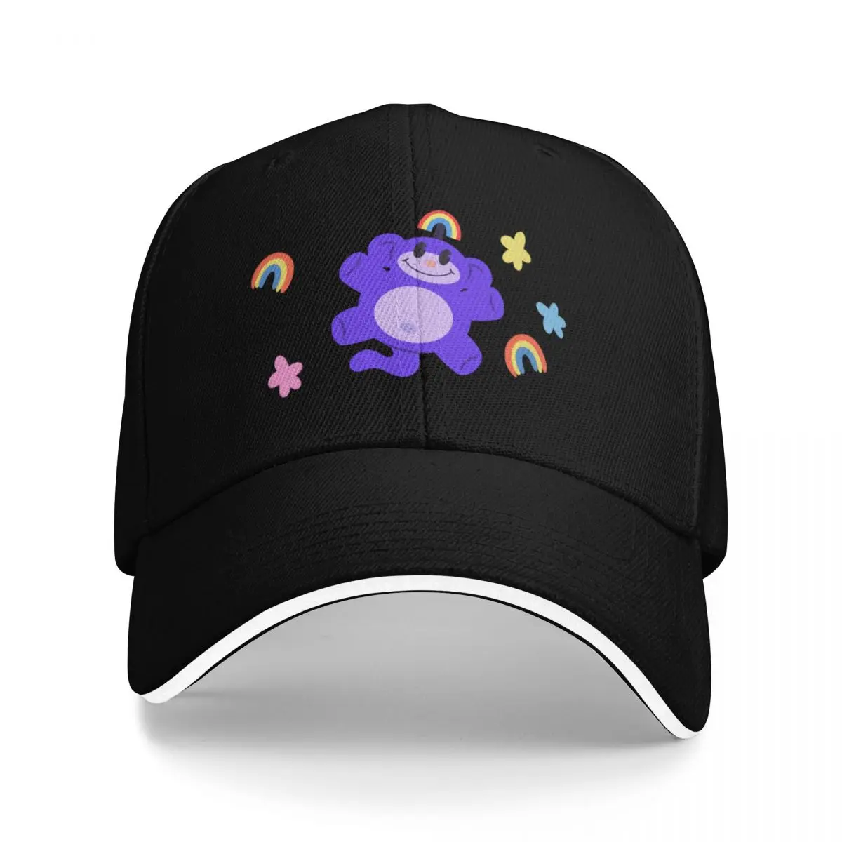 

Knd Rainbow Monkeys Baseball Cap derby hat men's big size hat fishing caps man Women's Golf Wear Men's