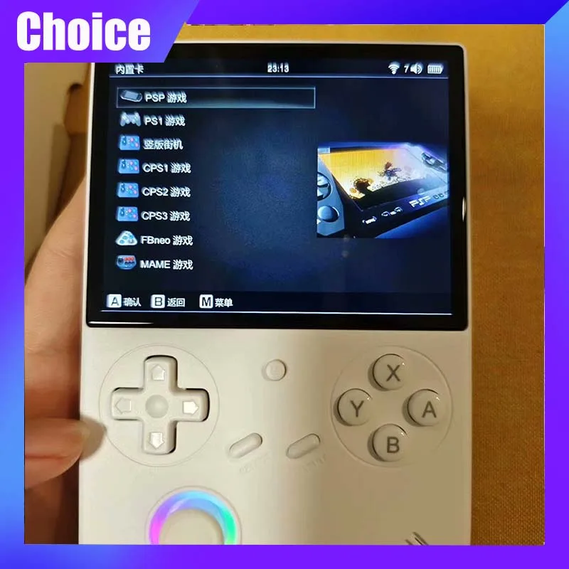 

RG40XXV Handheld Game Console Linux System 4'' IPS Screen Video Output Joystick RGB Support 5G Wifi Bluetooth PSP Game Gift KId