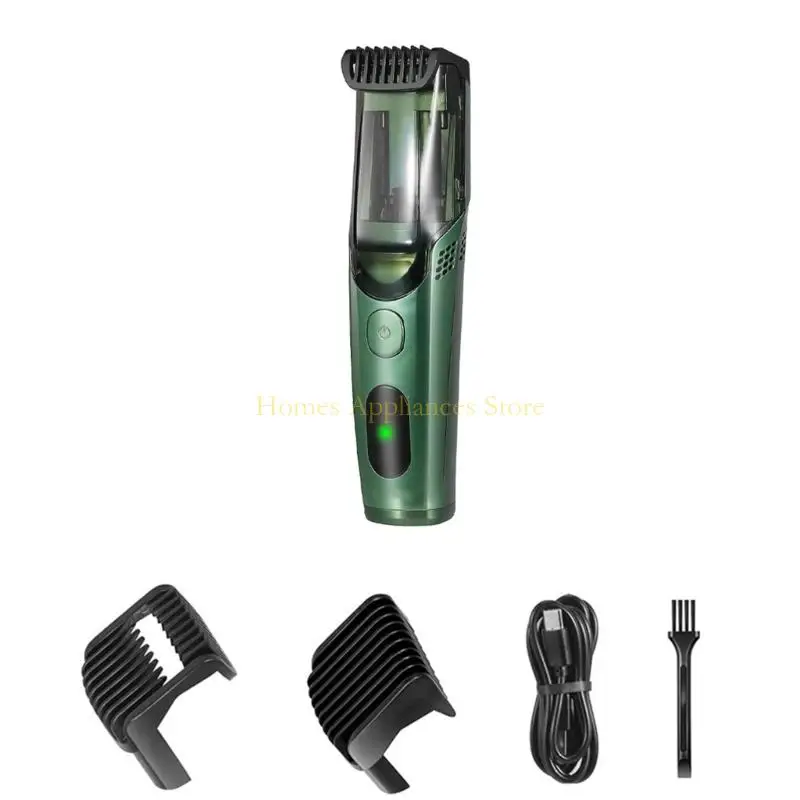 D0AB Ergonomic Electric Hair Cutter Stainless Steel Rust Resistant Blade Effortless Home Haircut Tool with Storage Hook