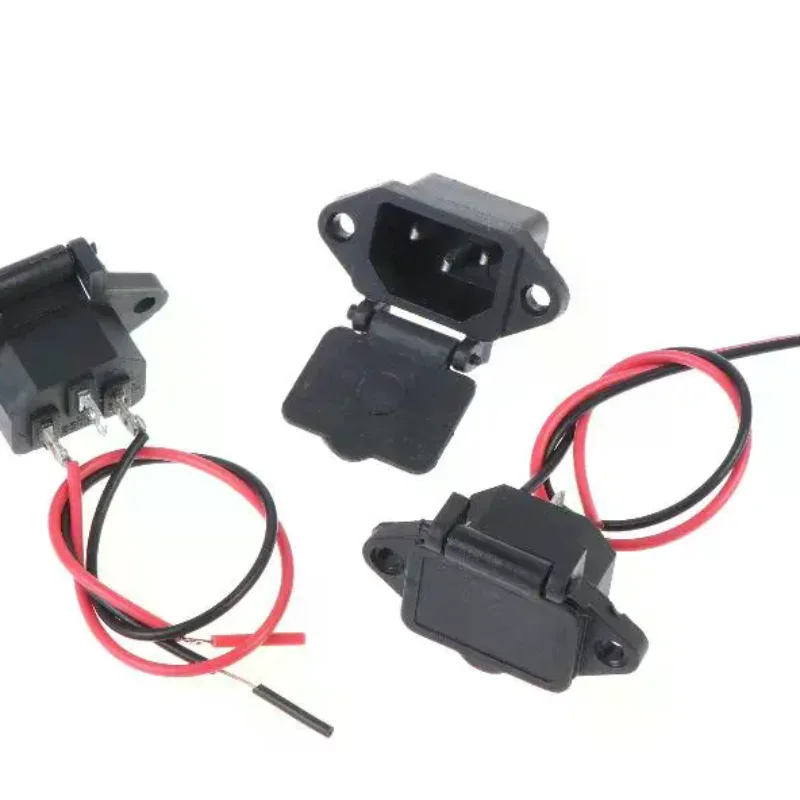 2PCS Electric Sprayer Charging Socket Easy Wiring Low Resistance Power Outlet for Home Yard Agricultural Gardening