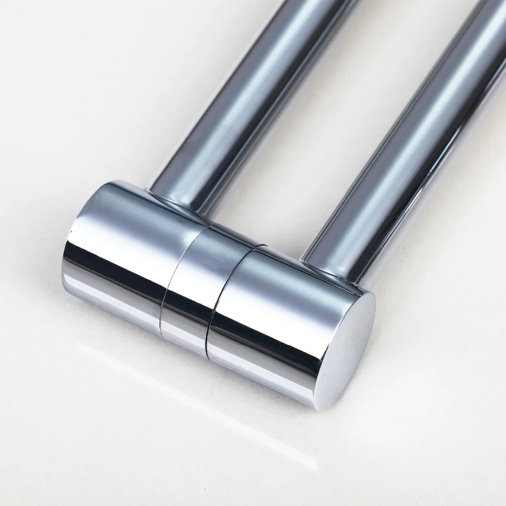 KEMAIDI-حنفيات المطبخ مع تشطيب الكروم ، مقبض واحد ، مثبتة على سطح السفينة ، لحوض الحمام والمغسلة