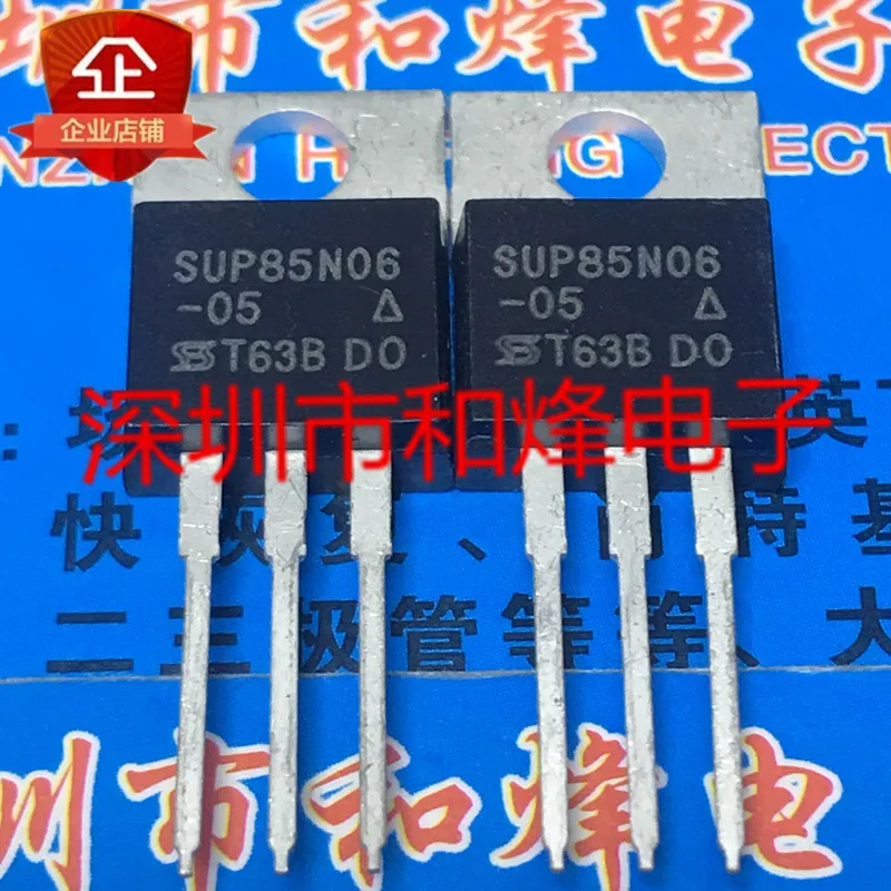 

Original 5pcs/ SUP85N06-05 TO-220 60V 85A