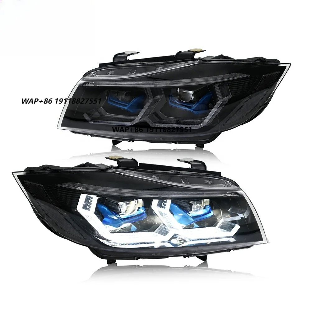 TT-ABC New M4 Style E90 Lci Headlights For 2009-2012 2006 2007 2011 e90 320i 325i 328i 335i