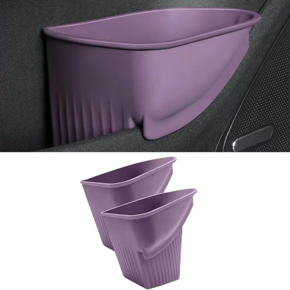 

Fit For Xiaomi SU7 2025 2026 Car Trash Bin Umbrella Storage Multifunctional Storage Box Silicone Accessories Interior Supplies