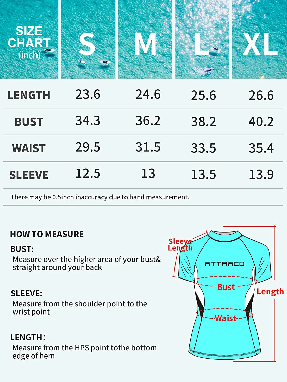 Charmo Women Short Sleeve Rash Guard Shirts Swimwear Rash Guard Top Surf Top Close-fitting Shirt UPF 50+