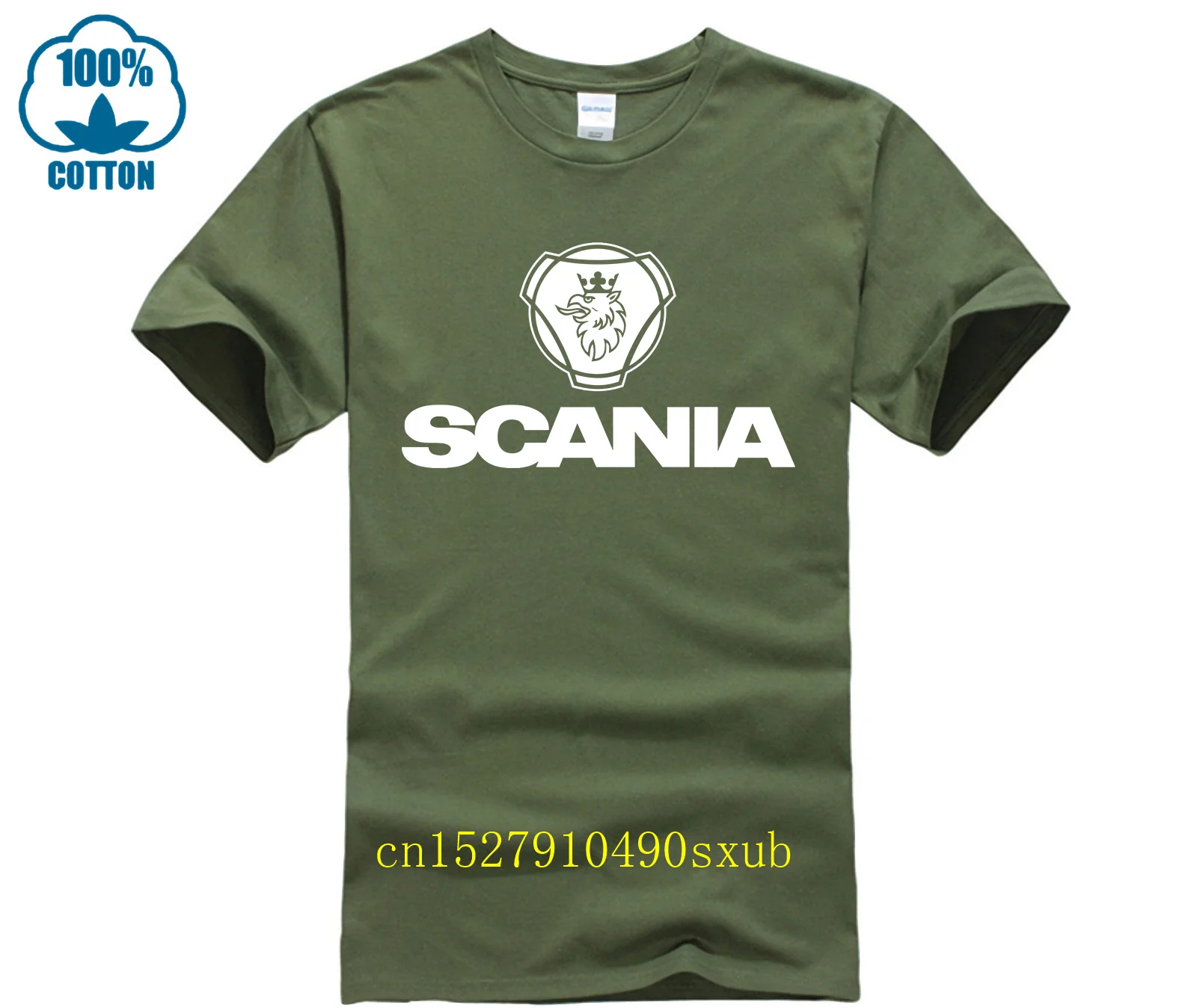 Sweden Saabs Scanias Tee-Shirts Cotton T-shirts Women Short Sleeve O-Neck Tops