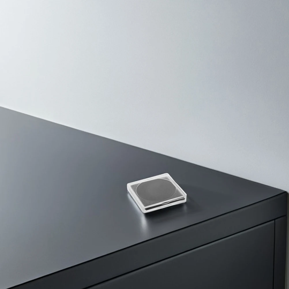 

25Pcs Plastic Coin Storage Box Compact Square Design Clear Lid Coin Collector Supplies Organizer for Easy Viewing and Sorting