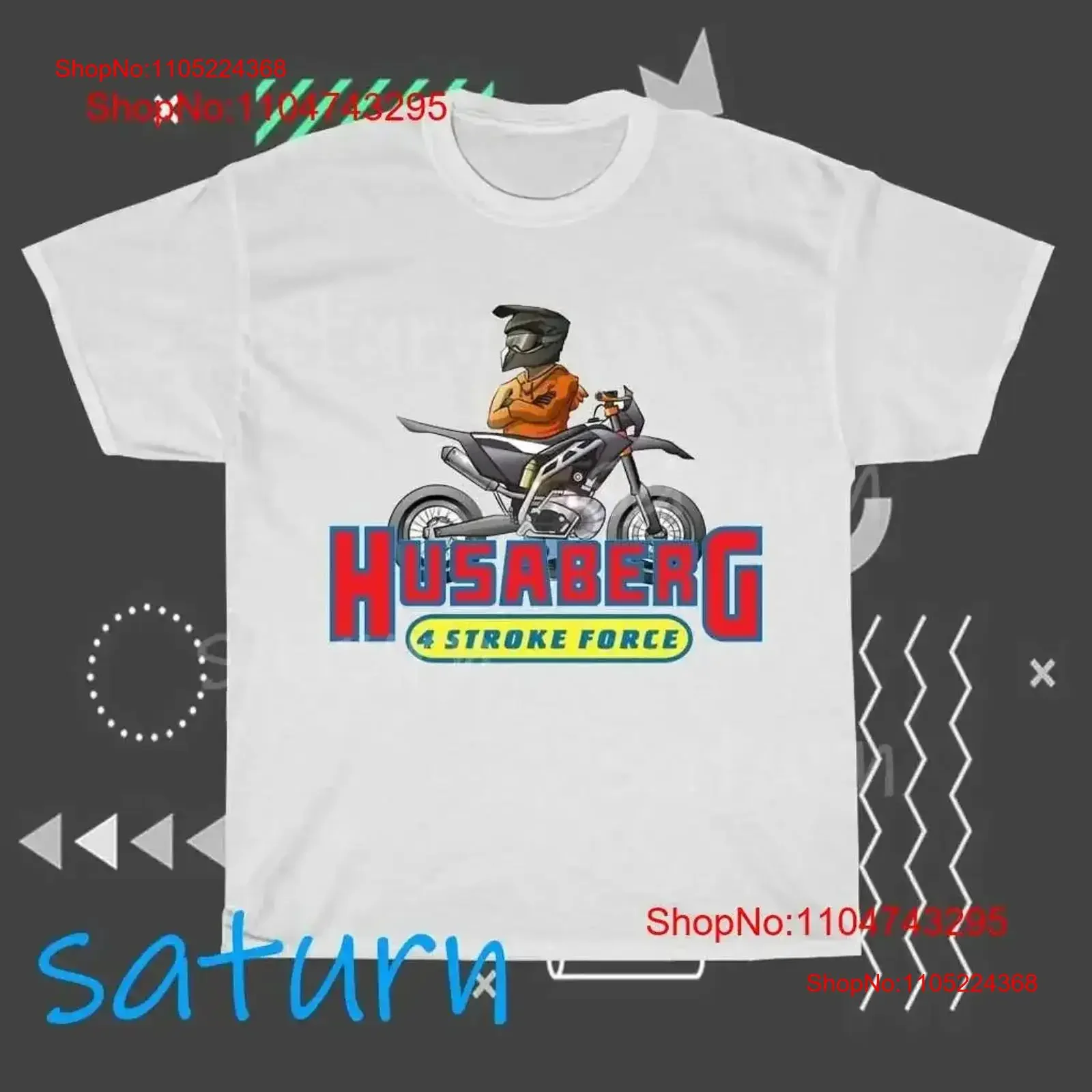 

Футболка с логотипом Husaberg Strokee Force, забавная, размеры от S до 5XL, винтажная, удобная, домашняя, мягкая дизайнерская одежда, винтажная стираная одежда