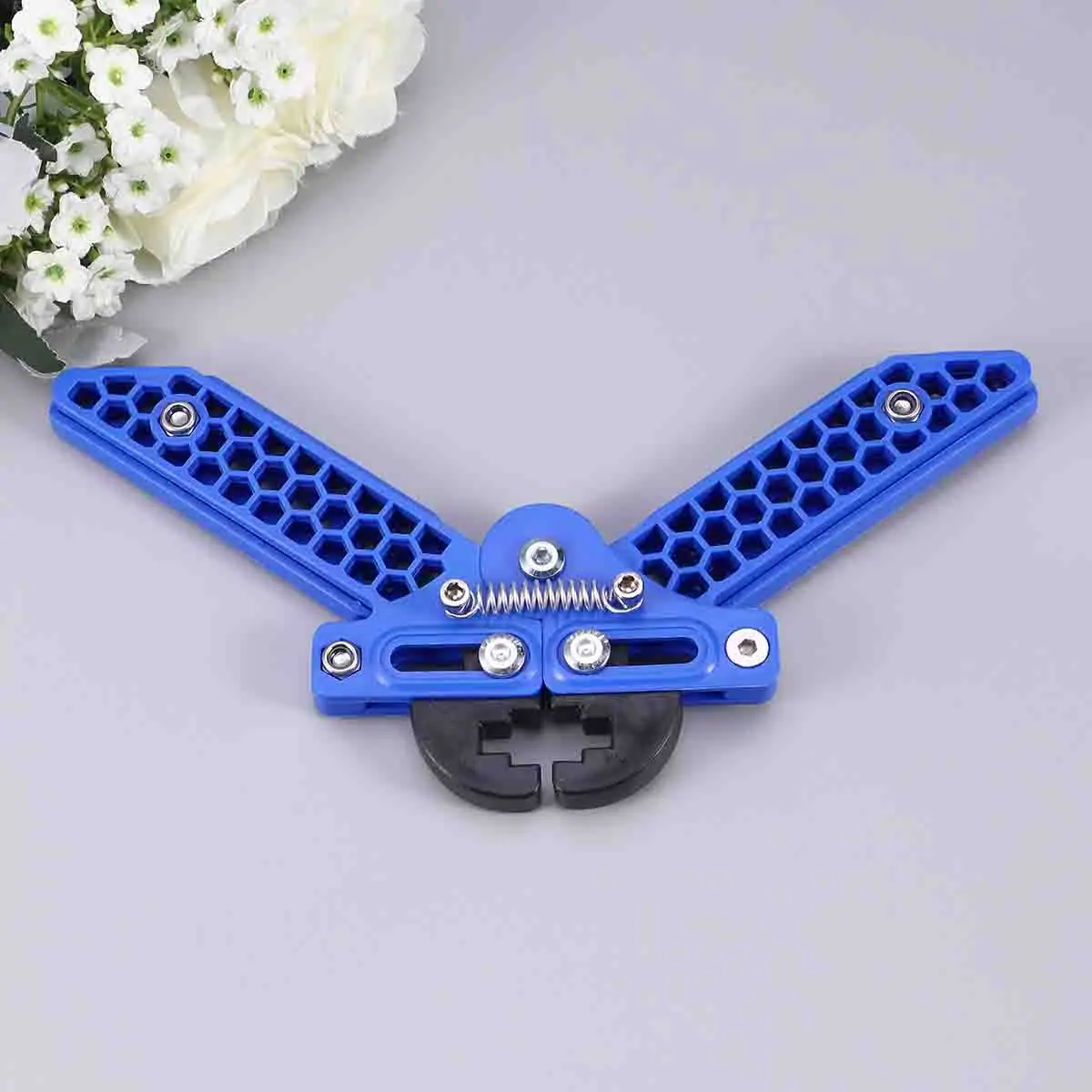 

Scissors Style Bow Stand for Compound Recurve Bows Arrow Holder Lightweight Stabilizer Field Target 3D Shooting