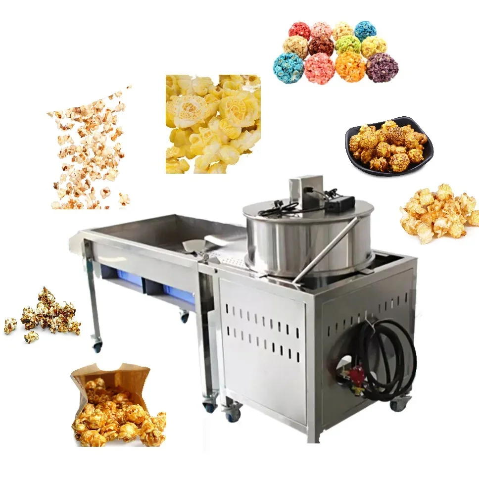 Wholesale Price Industrial Popcorn Making Machine Sweet Commercial Popcorn Machine Popcorn Makers for cinema use