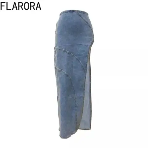 8 best sales लंबी जीन स्कर्ट - №8