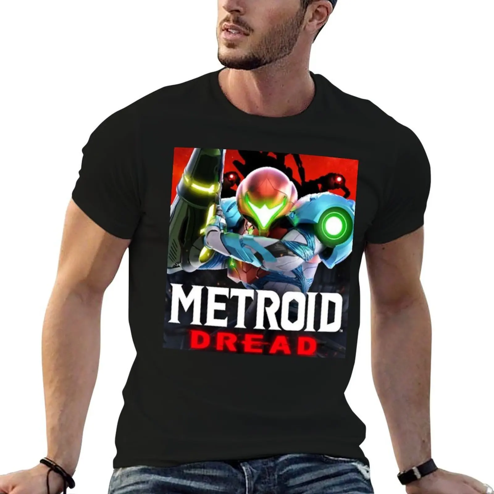 Metroid Dread T Shirts / T-Shirt plus size clothes aesthetic clothes mens cotton t shirts