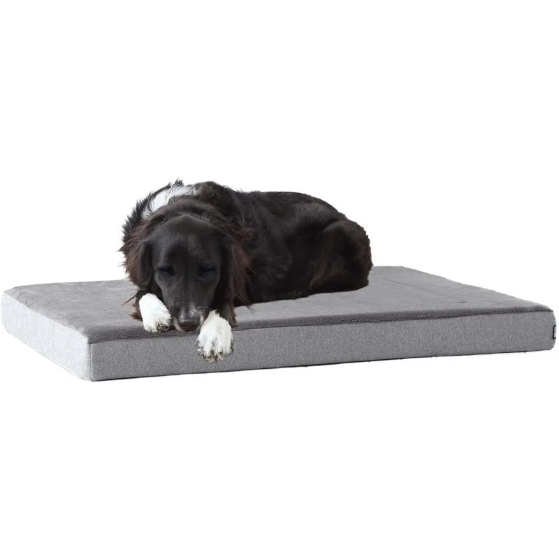 

Orthopedic Dog Bed | Comfortable Memory Foam Mattress for Joint Relief | Head and Neck Support Waterproof with Non Skid Bottom