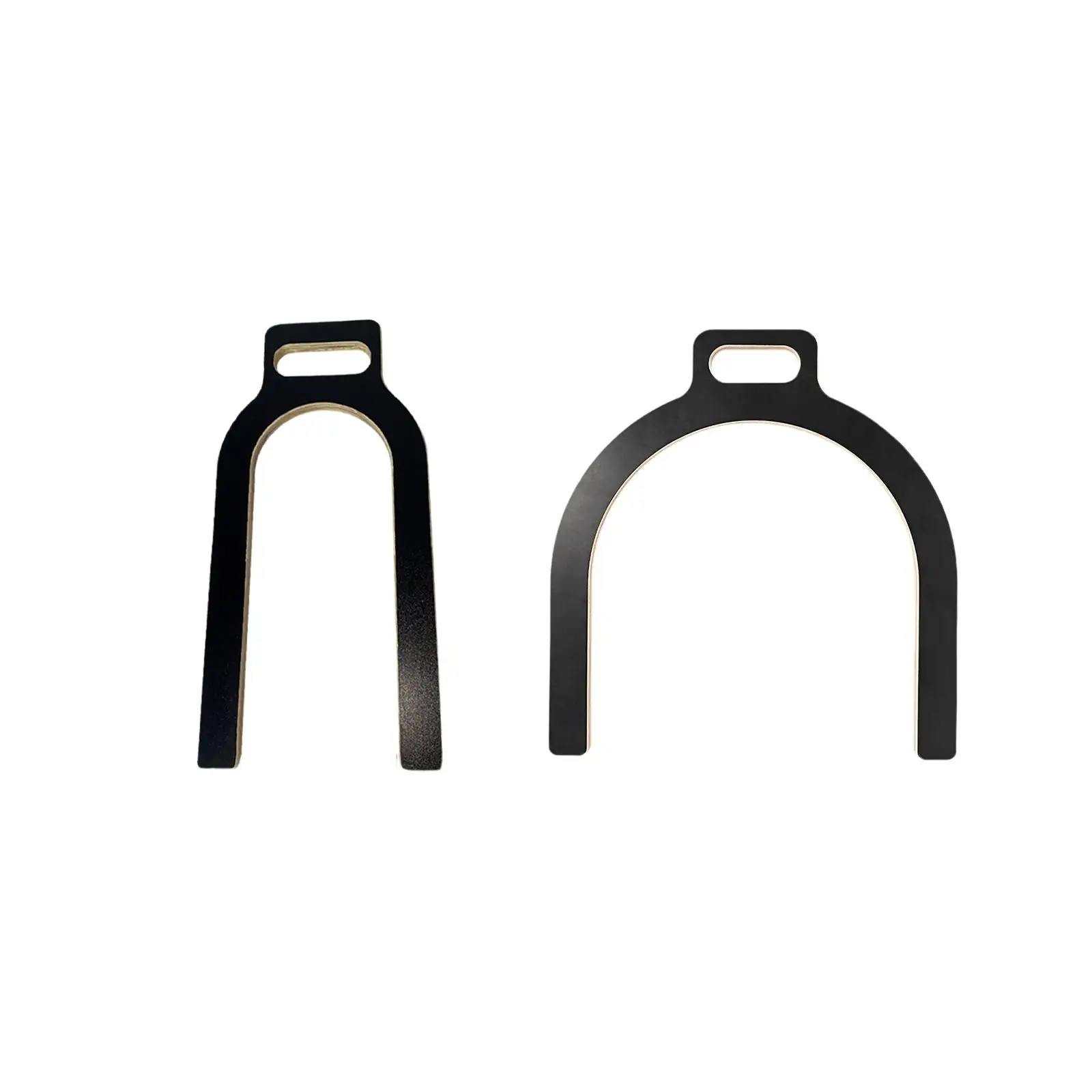 

U Shaped Wooden Vinyl Wrap Window Tint Tool Ergonomic Design for Car Mirror Bumper Corner and Headlight Installation