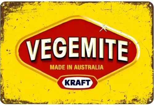 1 pcs,Kraft Vegemite Made In Australia Novelty Metal Sign Wall Art