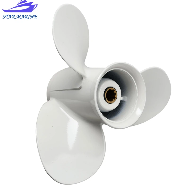 

63V-45952-00-EL 9 1/4X10-J Boat Outboard Propeller for Yamaha 9.9HP 15HP Outboard Motor 63V-45952-00-EL Boat Engine Parts
