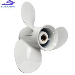 63V-45952-00-EL 9 1/4X10-J Boat Outboard Propeller for Yamaha 9.9HP 15HP Outboard Motor 63V-45952-00-EL Boat Engine Parts