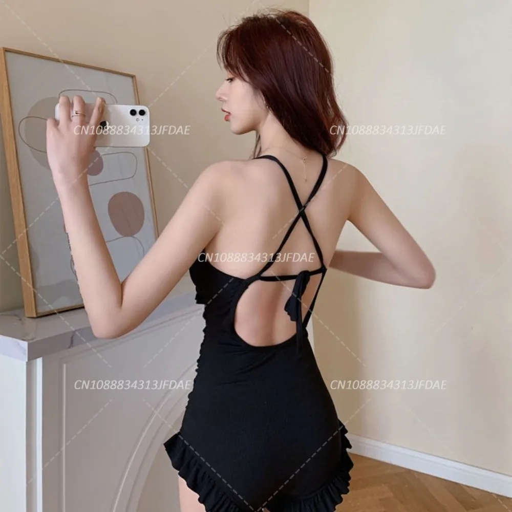 Fashion Women Sexy Beach Bikini One Piece Swimming Suit Holiday Beachwear Swimwear Summer Backless Bikini Bathing Suit