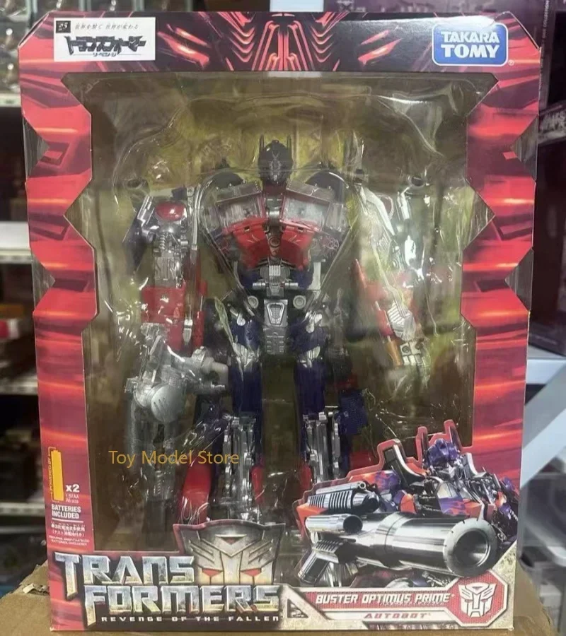 In Stock Takara Tomy Transformers Movie 2 RA-24 Optimus Prime Ko Collectible  Action Figure Models Popular Holiday Toy Car Gifts