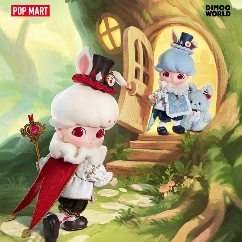 

POPMART DIMOO Fairy Tale Wonderland 1/8 Аниме-фигурка, коллекционная игрушка-сюрприз, милая аниме-фигурка, игрушка-сюрприз в закрытой упаковке, настольная игрушка