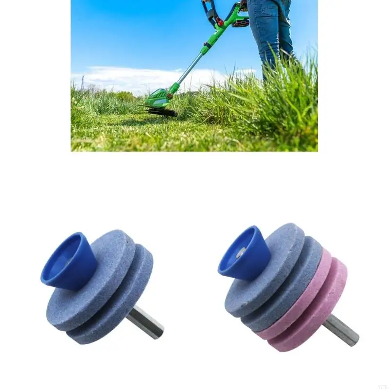 57be mài đá sắc nét sân vườn Lawn Mower Tools Universal Lawnmower dao mài sắc nét nhanh nhất