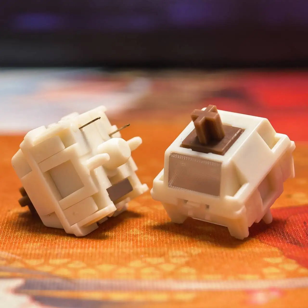 HMX Caramel Pudding V2 Switch Mid-frequency thock clack Linear keyboard Switch Precision Lubed Mechanical Keyboard Switches HMX
