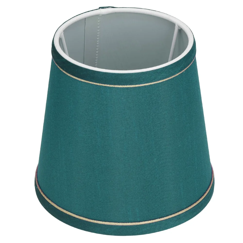 

6PCS Modern Fabric Lampshade Clip On Design 5.5 inch Height Chandelier Lamp Shades Lamp Cover Table Lamp