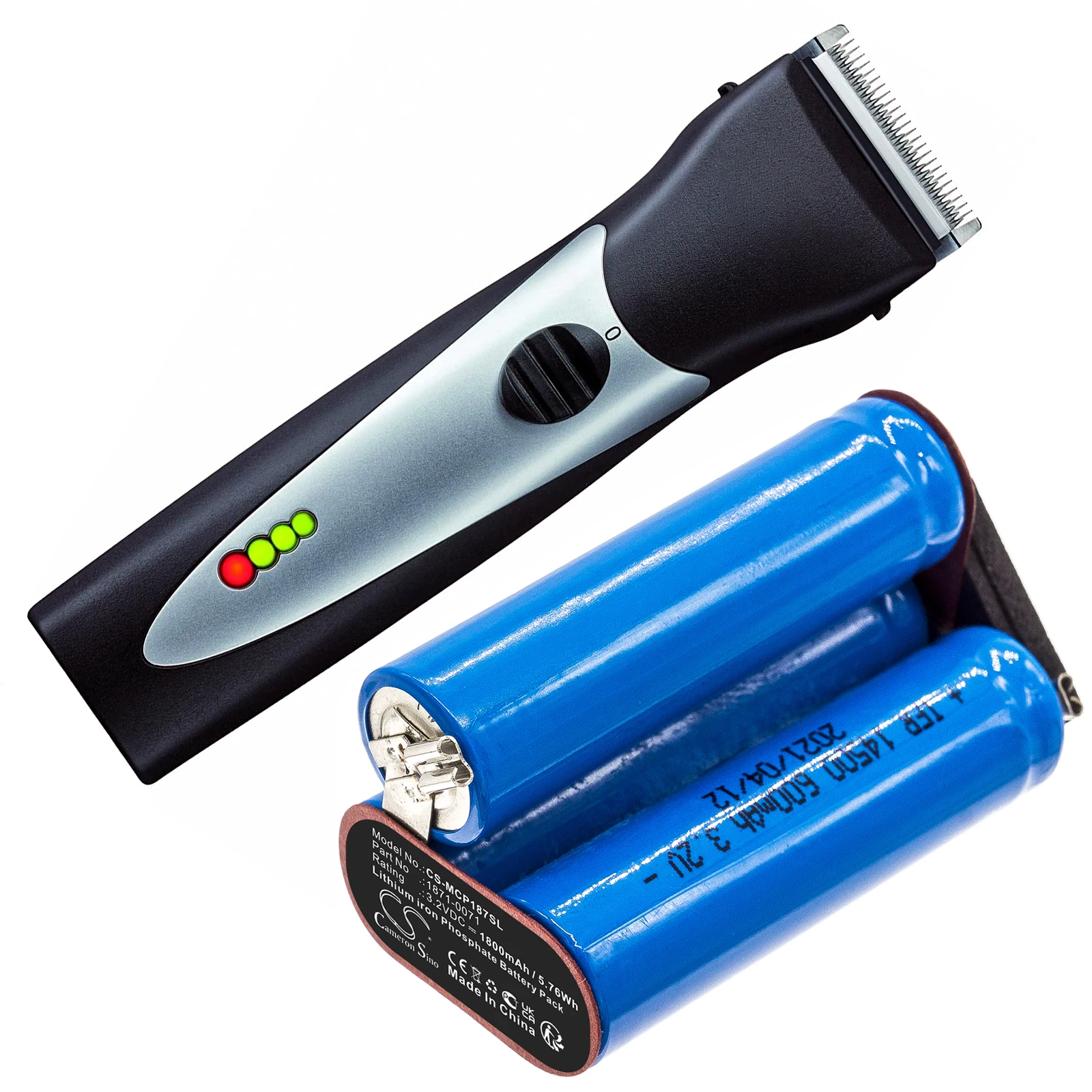 Batteria di ricambio per Ermila Bellina 3.2V/mA