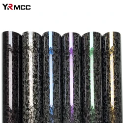 Carbon Fiber Vinyl Wrap Self Adhesive Car Sticker Waterproof Auto Glossy Vinyl Carbon Fiber Laptop Skin Film for Car Accessories