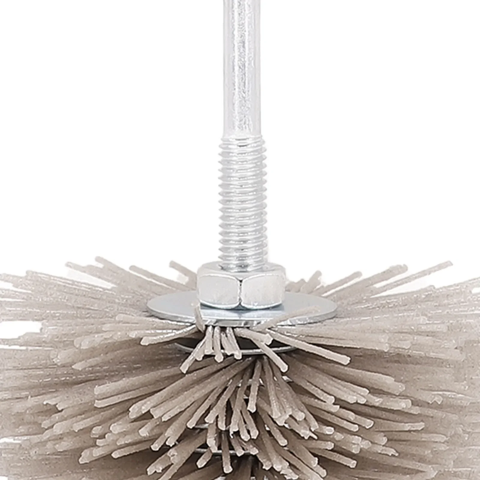 1pc Abrasive Nylon Wheel Brush 80-600 Grit For Woodworking Nylon Polishing Abrasive Rotary 80mm Grinding Wheel Brush Tool