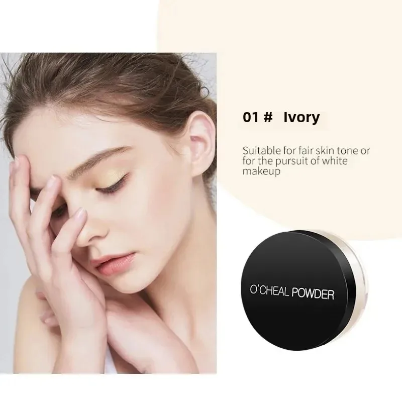 マットルースパウダーオイルコントロール防水長期的な設定メイクアップ顔輪郭コンシーラーに適しています
