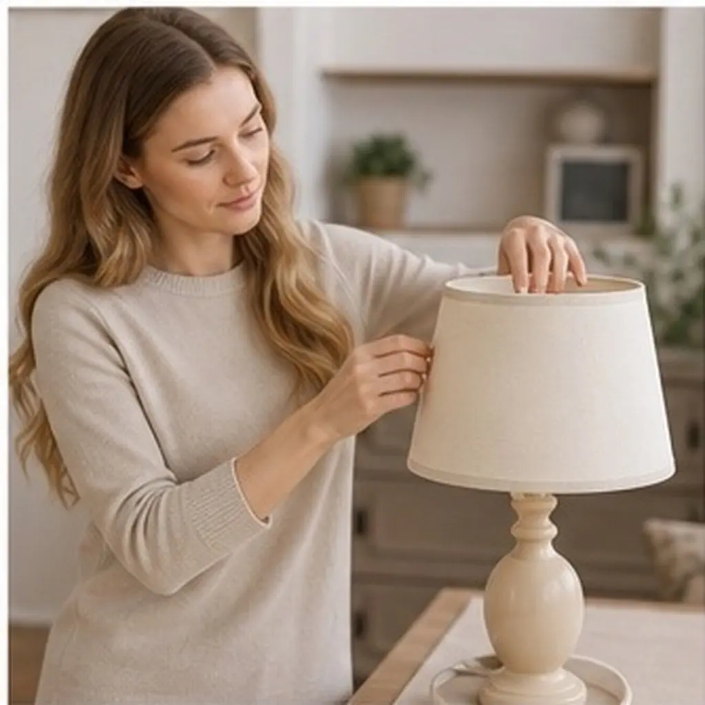 2 Rolls Lampshade Fabric Edging Strip Self Adhesive Cloth Tape Beige Versatile Use Lampshade Repair Part Lighting Accessories