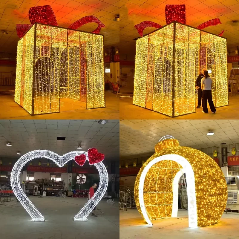 for Creative Styling IP65 Indoor Outdoor LED Holiday Light Aluminum Alloy Dimmable for Christmas Weddings