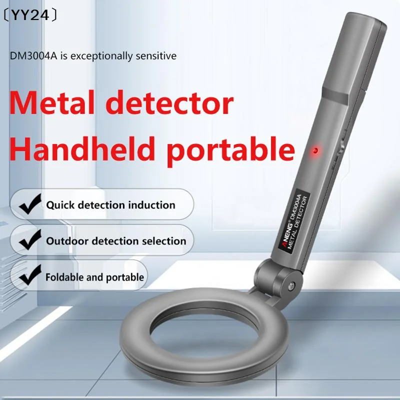Metal Gold Detector Depth Treasure Hunting Underground Coin Finder DM3005B Security Check Wall Circuit Search〔YY24〕