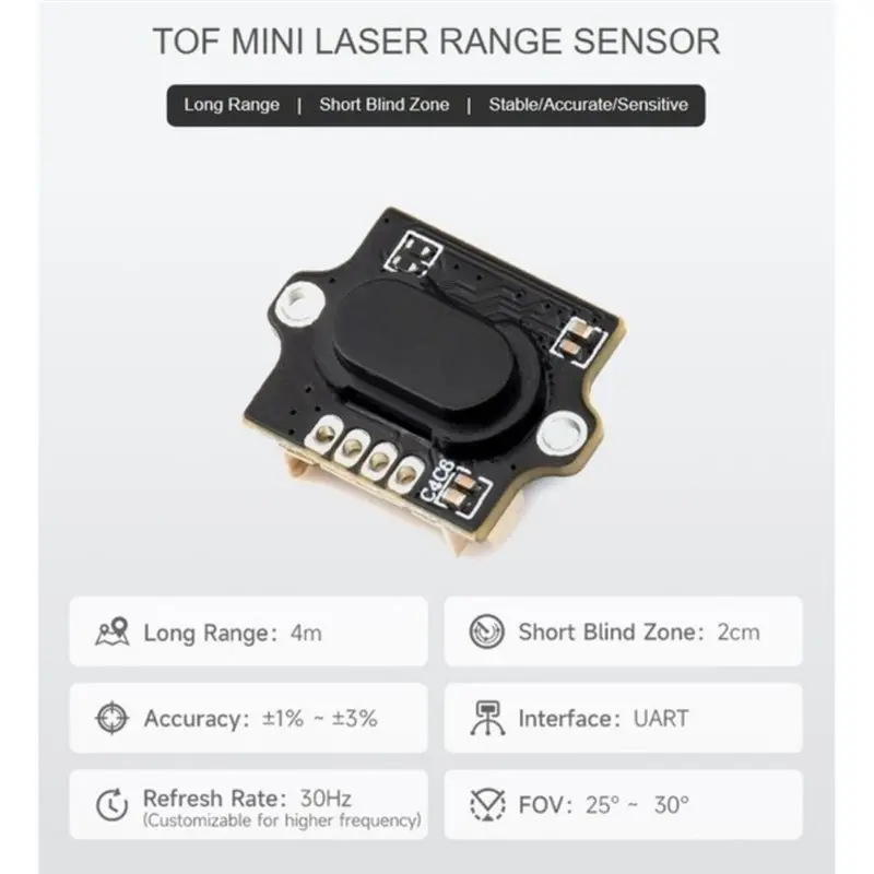 ABGI-TOF Laser-Entfernungssensor, basierend auf der Time-Of-Flight-Technologie (TOF) – Detail 8