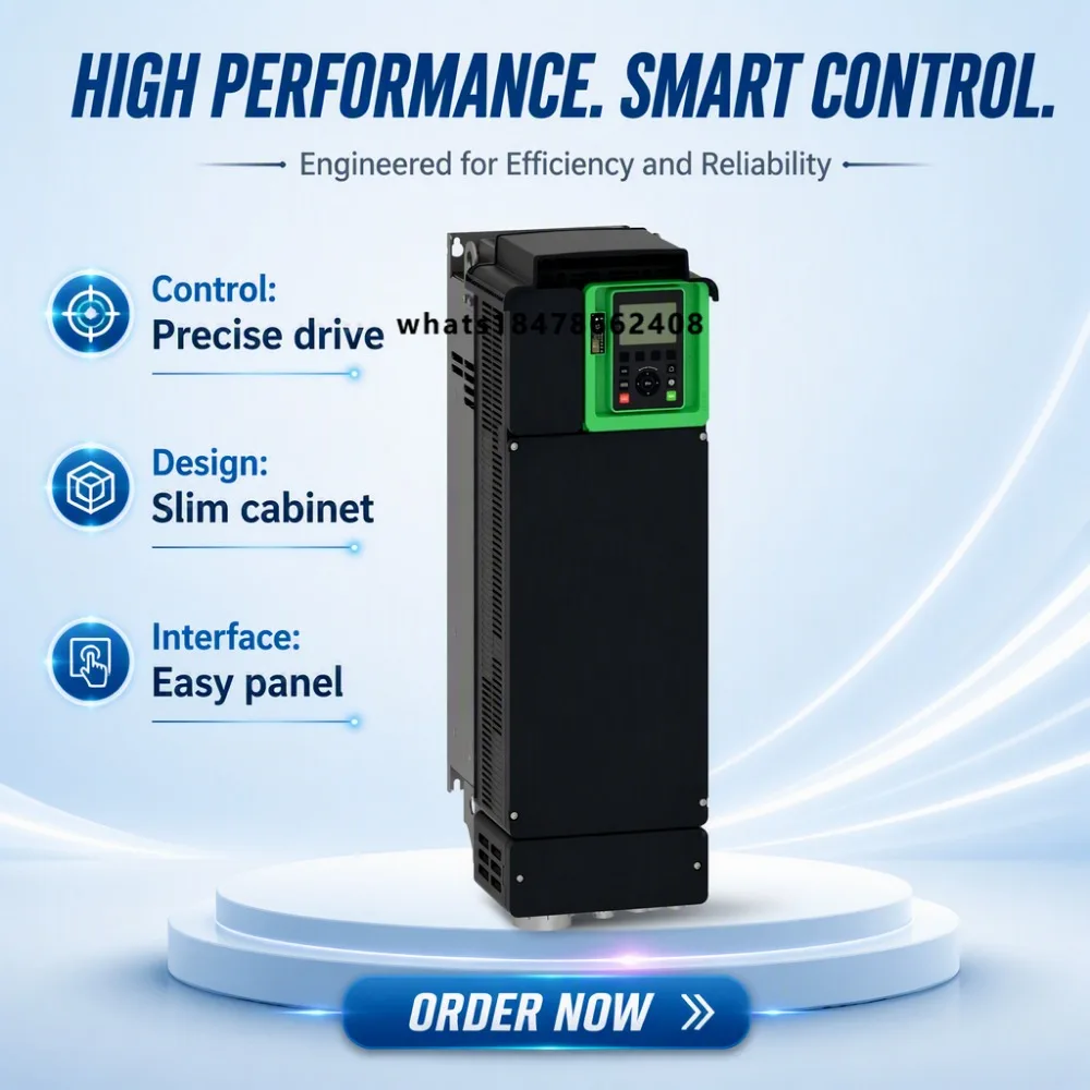 Original New 37kw 3-Phase IP21 Frequency Converter ATV630D37N4 Variable Speed Drive for Industrial Use