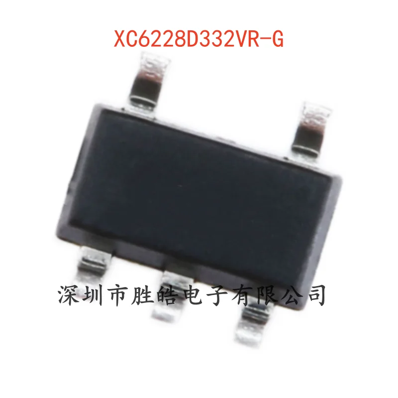 

(10PCS) NEW XC6228D332VR-G 3.3V Low-Dropout Linear Regulator Chip SOT-23-5 XC6228 Integrated Circuit