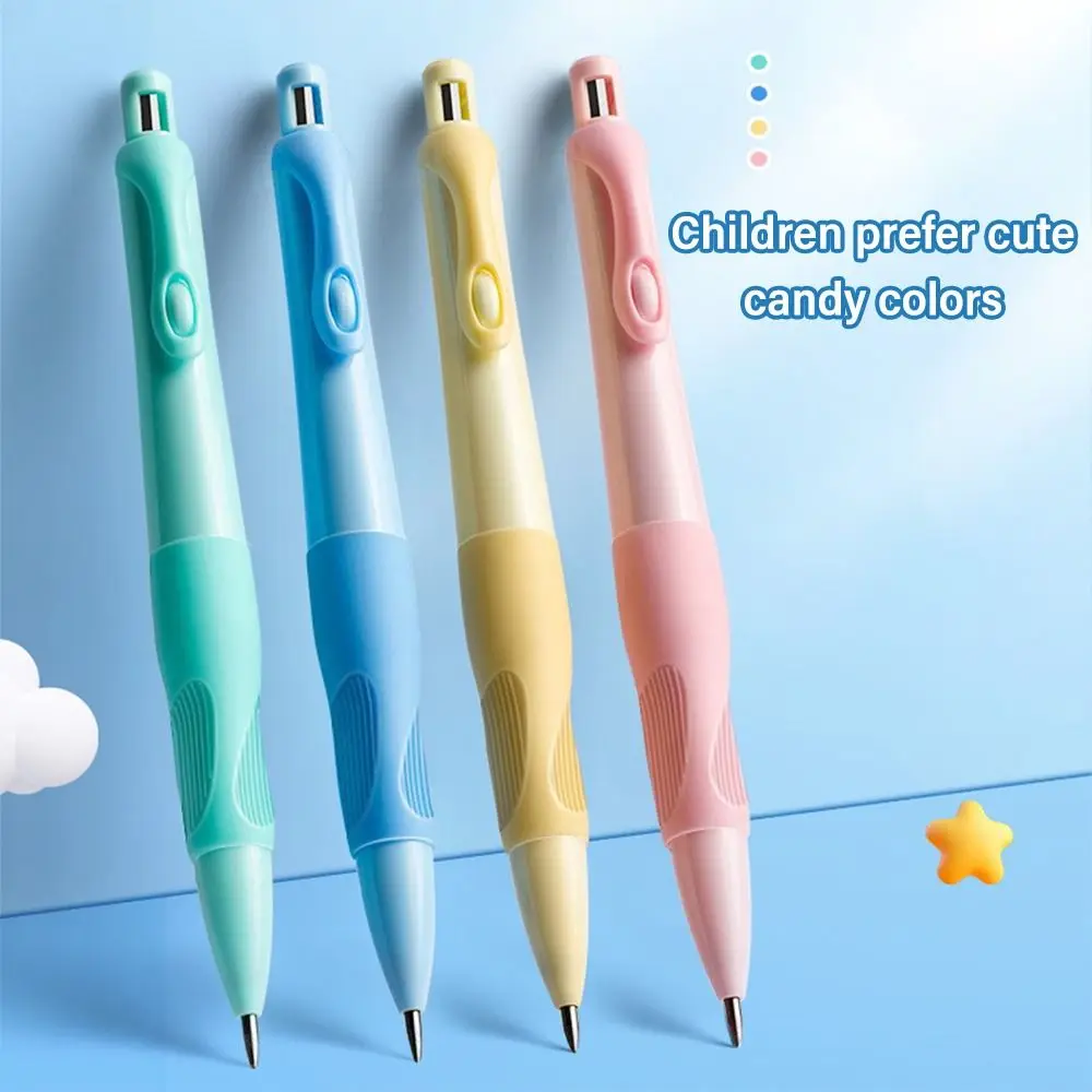 

Pen Holding Posture Correction Automatic Pencil 0.5/0.7/0.9/2.0mm Comes With Sharpener Mechanical Pencil 2B Lead Sketch Pencil