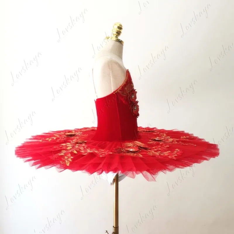 Abito da balletto, abito latino, ricamo carino principessa