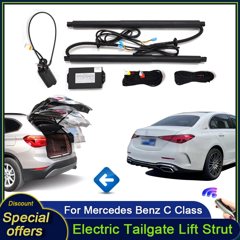 For Mercedes Benz C Class W206 2021~2024 Car Electric Tailgate Tail Gate Strut Vehicle Power Rear Door Lift System Kit for Trunk