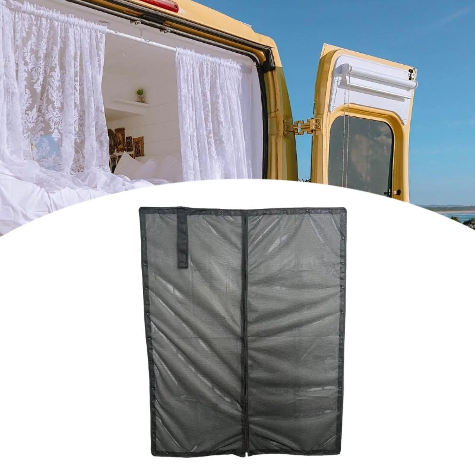 ستارة شاشة شبكية من فان سهلة التركيب والإزالة لشبكة نزهة الشواء في الهواء الطلق RV