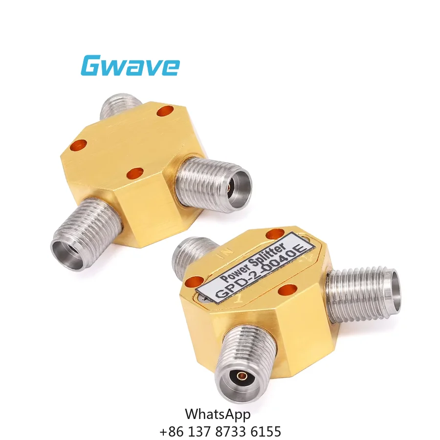 2-Way 2.92mm Power Splitter For Telecom DC To 40 GHz 1 Watt Rated